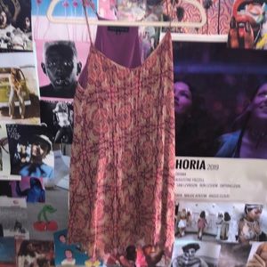 Pink/purple A line dress